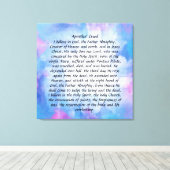 Apostelwerbung Leinwanddruck (Insitu (Holzboden))