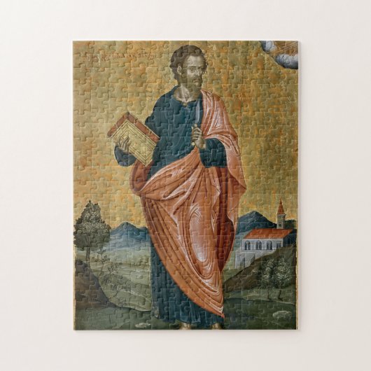Apostle Bartholomew von Emmanuel Tzanes Puzzle (Vertikal)
