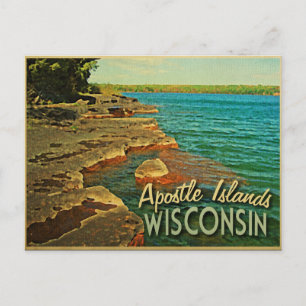 Apostle Islands Wisconsin Postkarte