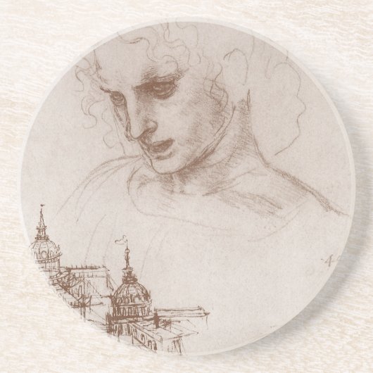 Apostle Jacobus Sforza Burg, Leonardo da Vinci Getränkeuntersetzer (Vorne)