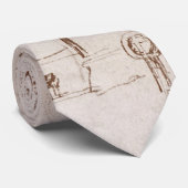 Apostle Jacobus Sforza Burg, Leonardo da Vinci Krawatte (Gerollt)