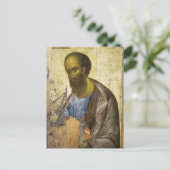 Apostle Paul von Andrei Rublev Postkarte (Stehend Vorderseite)