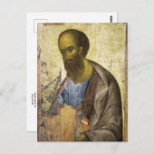 Apostle Paul von Andrei Rublev Postkarte (Vorne/Hinten)