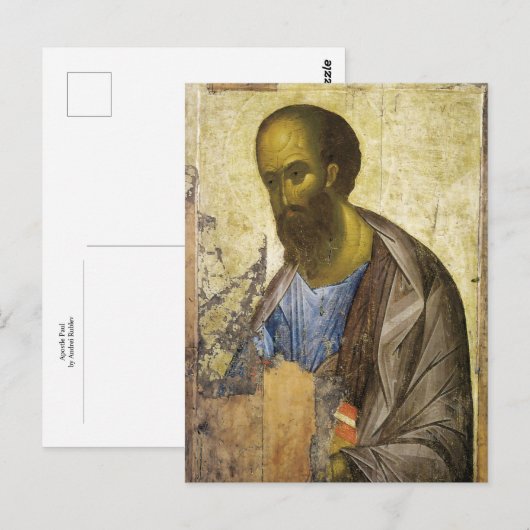 Apostle Paul von Andrei Rublev Postkarte (Vorne/Hinten)