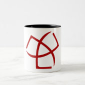 Apostolic Johannite Kirchen-Tasse Zweifarbige Tasse (Mittel)