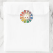 apostolisch runder aufkleber (Tasche)