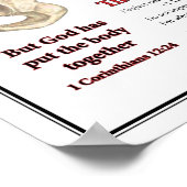 Apostolische Erbschaft - Das Rückgrat des Leibes C Poster (Ecke)