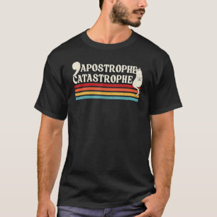 Apostroph Katastrophe u2013 Katzenwitz Kätzchen Ze T-Shirt