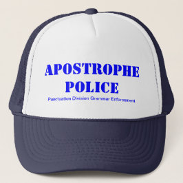 Apostroph-Polizei Truckerkappe