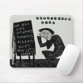 Apostroph-Raserei Mousepad (Mit Mouse)