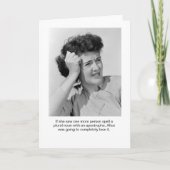 Apostrophe Alice Grußkarte Karte (Vorderseite)