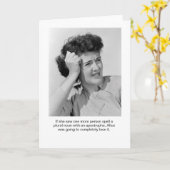 Apostrophe Alice Grußkarte Karte (Gelbe Blume)