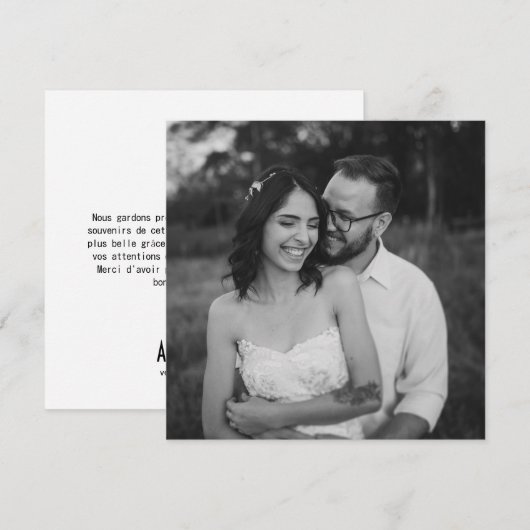 Apostrophe Feiertagskarte (Vorne/Hinten)