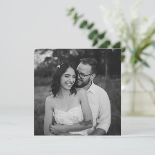 Apostrophe Feiertagskarte (Stehend Vorderseite)