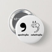 Apostrophkatastrophe Button (Vorne & Hinten)