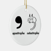 Apostrophkatastrophe Keramikornament (Rechts)