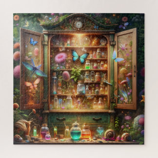 Apothecary Butterfly Kabinett Magische Tränke Puzzle