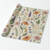Apothecary Field Herb Meadow Wrap Geschenkpapier (Ungerollt)
