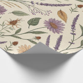 Apothecary Herb Garden Vintage Wrap Geschenkpapier (Ecke)