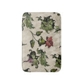 Apothecary Hexe Pflanze | Steampunk Botanische Krä Badematte (Vorderseite Vertikal)