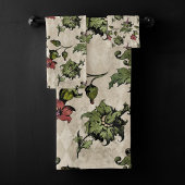 Apothecary Hexe Pflanze | Steampunk Botanische Krä Badhandtuch Set