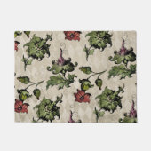 Apothecary Hexe Pflanze | Steampunk Botanische Krä Fußmatte (Vorderseite)