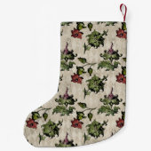 Apothecary Hexe Pflanze | Steampunk Botanische Krä Kleiner Weihnachtsstrumpf (Rückseite)