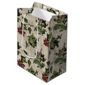 Apothecary Hexe Pflanze | Steampunk Botanische Krä Mittlere Geschenktüte (Vorderseite Schrägansicht)