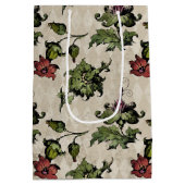 Apothecary Hexe Pflanze | Steampunk Botanische Krä Mittlere Geschenktüte (Rückseite)