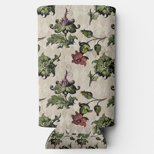 Apothecary Hexe Pflanze | Steampunk Botanische Krä Selters Dosenkühler (Rückseite)