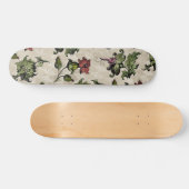 Apothecary Hexe Pflanze | Steampunk Botanische Krä Skateboard (Horizontal)