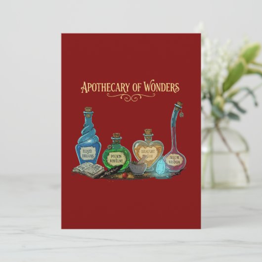 Apothecary of Wonders | Magical Fantasy Ankündigung (Stehend Vorderseite)