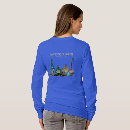 Apothecary of Wonders | Magical Fantasy T-Shirt (Schwarz voll)