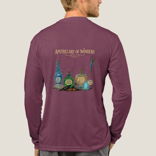 Apothecary of Wonders | Magical Fantasy   Tri-Blend Shirt (Rückseite)