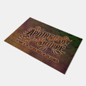 Apothecary Shoppe Halloween Gothic Sign Fußmatte (Schrägansicht)