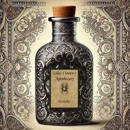 Apothekar von Lilac Cloven: Eyelashes Aufkleber