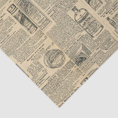 Apothekarisch Vintage Zeitungsanzeigen Seidenpapier (Ausschnitt)