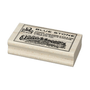 Apothekarisch Vintages Etikett Gummi Briefmarke Gummistempel