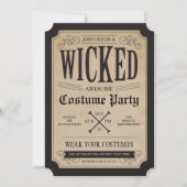 Apothekarisches Halloween-Party Einladung (Vorderseite)