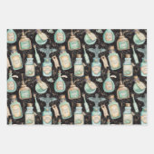 Apothekarshop Halloween Inspirierte Geschenkwrake Geschenkpapier Set (Vorderseite)