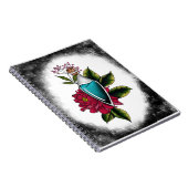 Apothekartränke Flasche Tattoo-Notebook Notizblock (Rechte Seite)
