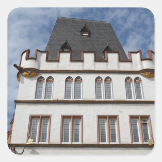 Apotheke an der Steipe Quadratischer Aufkleber (Vorderseite)