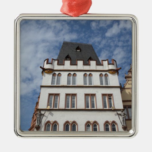 Apotheke an der Steipe Silbernes Ornament (Vorne)