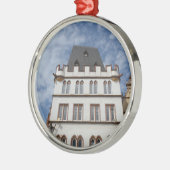 Apotheke an der Steipe Silbernes Ornament (Links)