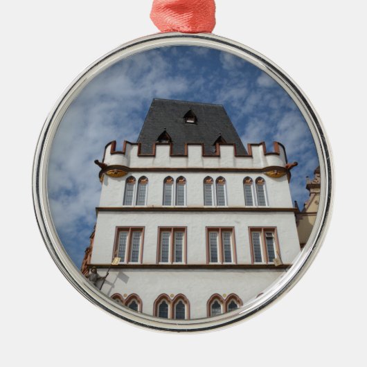 Apotheke an der Steipe Silbernes Ornament (Vorne)
