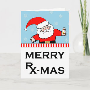 Apotheke Apotheker Feiertag Weihnachtskarten Feiertagskarte