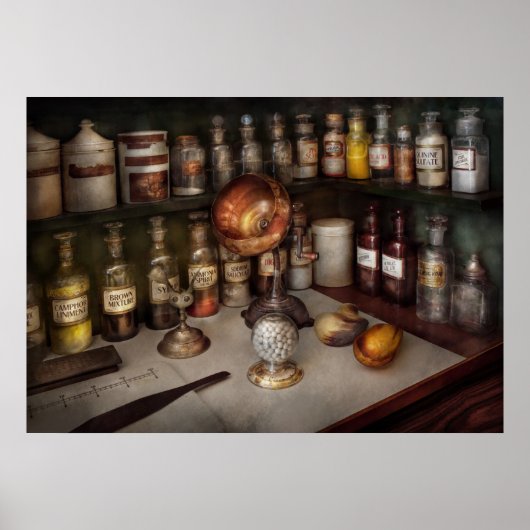 Apotheke - Artikel des Facharztes Poster (Vorne)