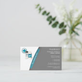 Apotheke | Arzneimittelspeicher Visitenkarte (Stehend Vorderseite)