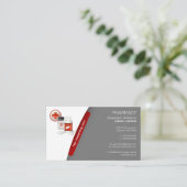 Apotheke | Arzneimittelspeicher Visitenkarte (Stehend Vorderseite)