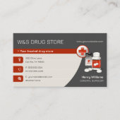 Apotheke | Arzneimittelspeicher Visitenkarte (Vorderseite)